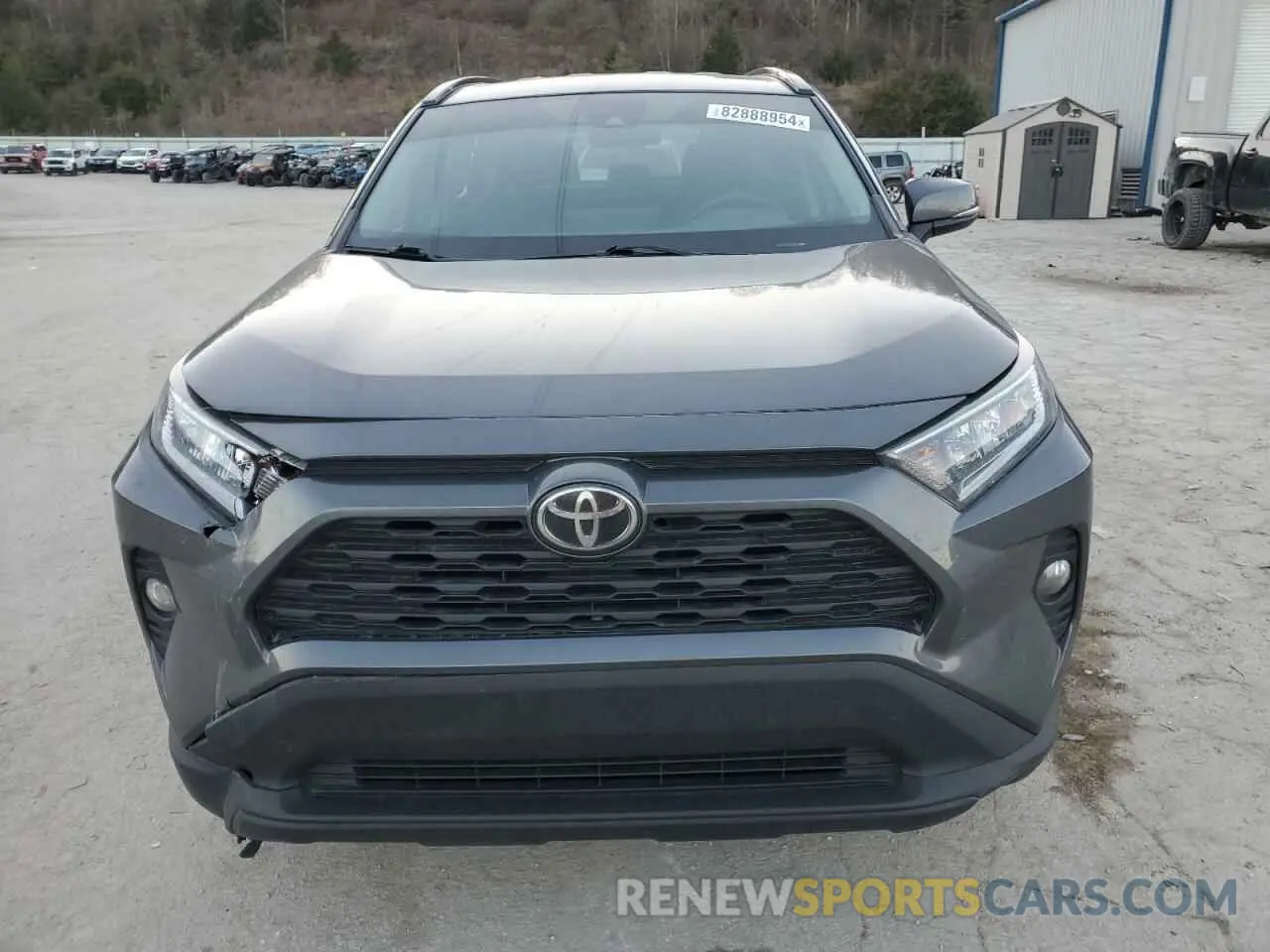 5 Фотография поврежденного автомобиля 2T3P1RFVXMC239240 TOYOTA RAV4 2021