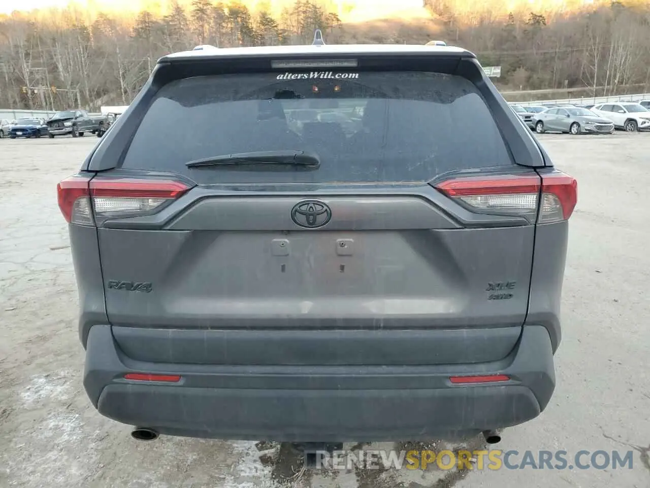 6 Фотография поврежденного автомобиля 2T3P1RFVXMC239240 TOYOTA RAV4 2021