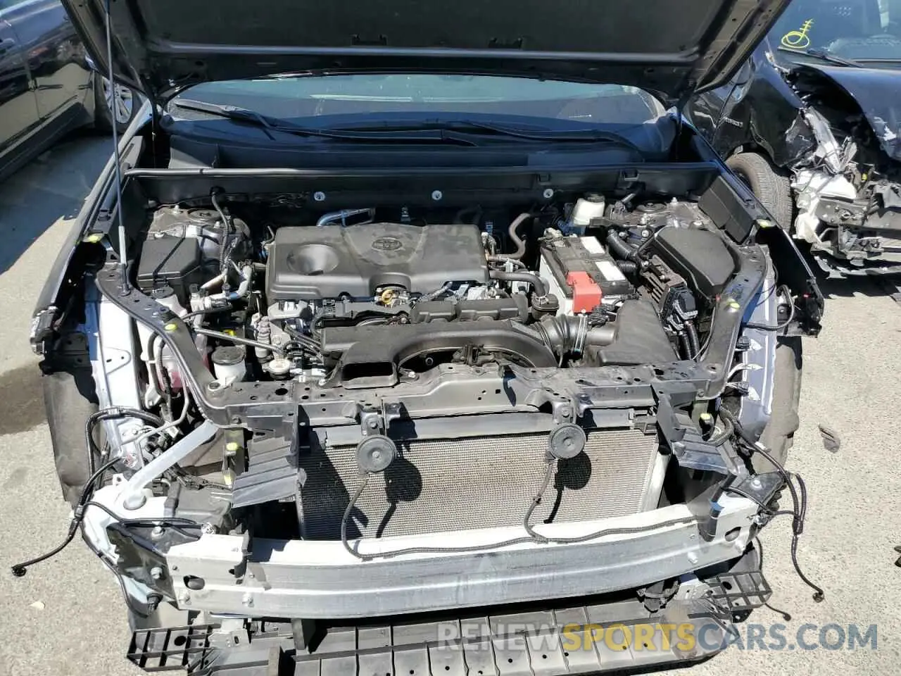 12 Фотография поврежденного автомобиля 2T3P1RFVXMC246897 TOYOTA RAV4 2021