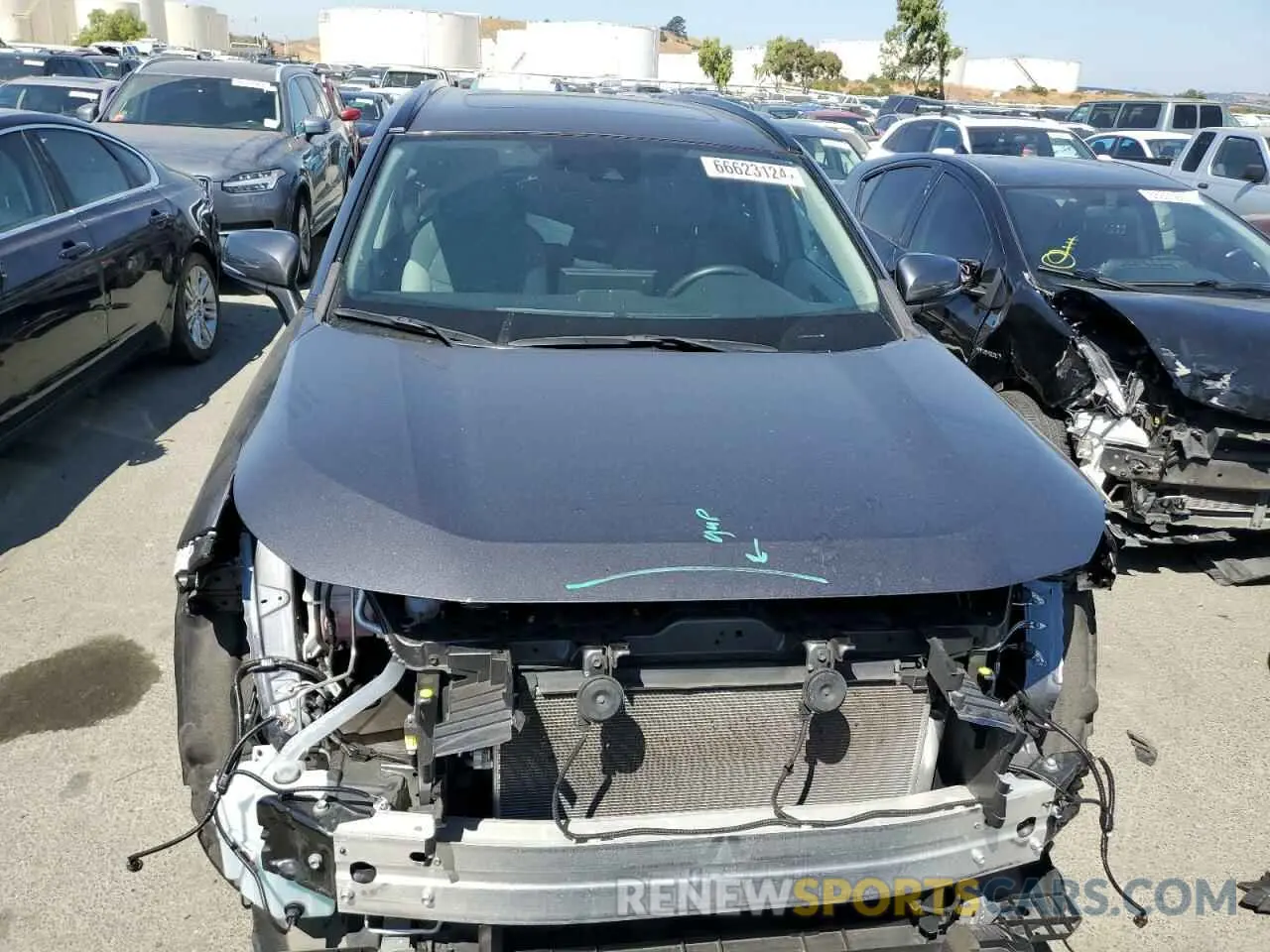 5 Фотография поврежденного автомобиля 2T3P1RFVXMC246897 TOYOTA RAV4 2021