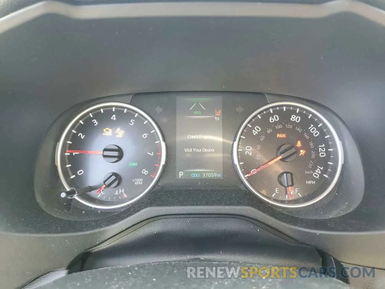 9 Фотография поврежденного автомобиля 2T3P1RFVXMC246897 TOYOTA RAV4 2021