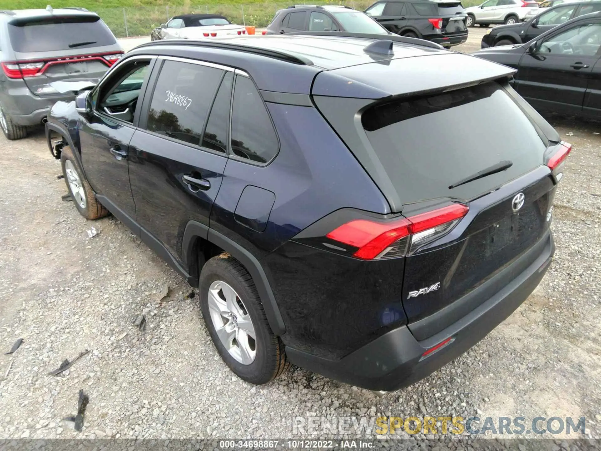 3 Photograph of a damaged car 2T3P1RFVXMW155109 TOYOTA RAV4 2021