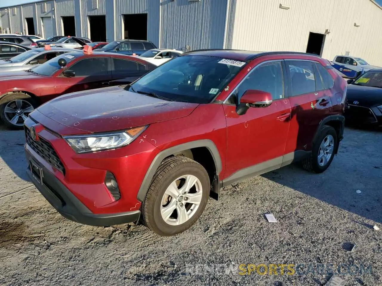 1 Фотография поврежденного автомобиля 2T3P1RFVXMW165672 TOYOTA RAV4 2021