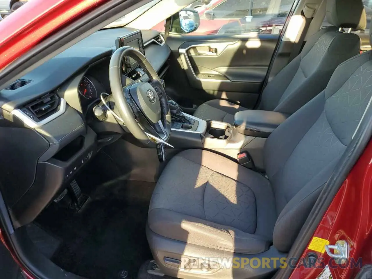 7 Фотография поврежденного автомобиля 2T3P1RFVXMW165672 TOYOTA RAV4 2021