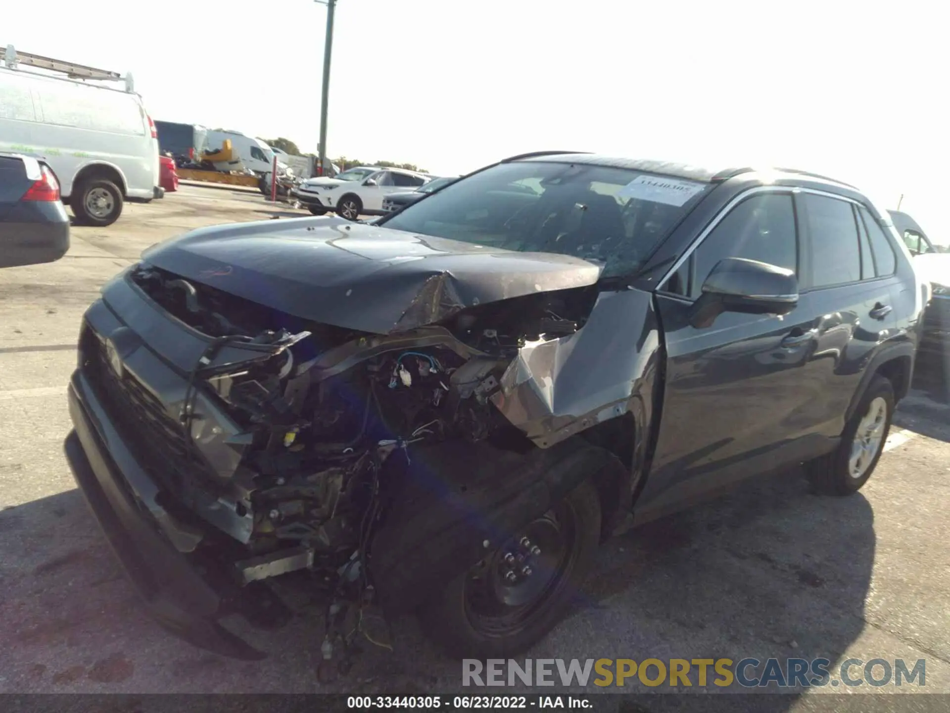 6 Photograph of a damaged car 2T3P1RFVXMW180172 TOYOTA RAV4 2021