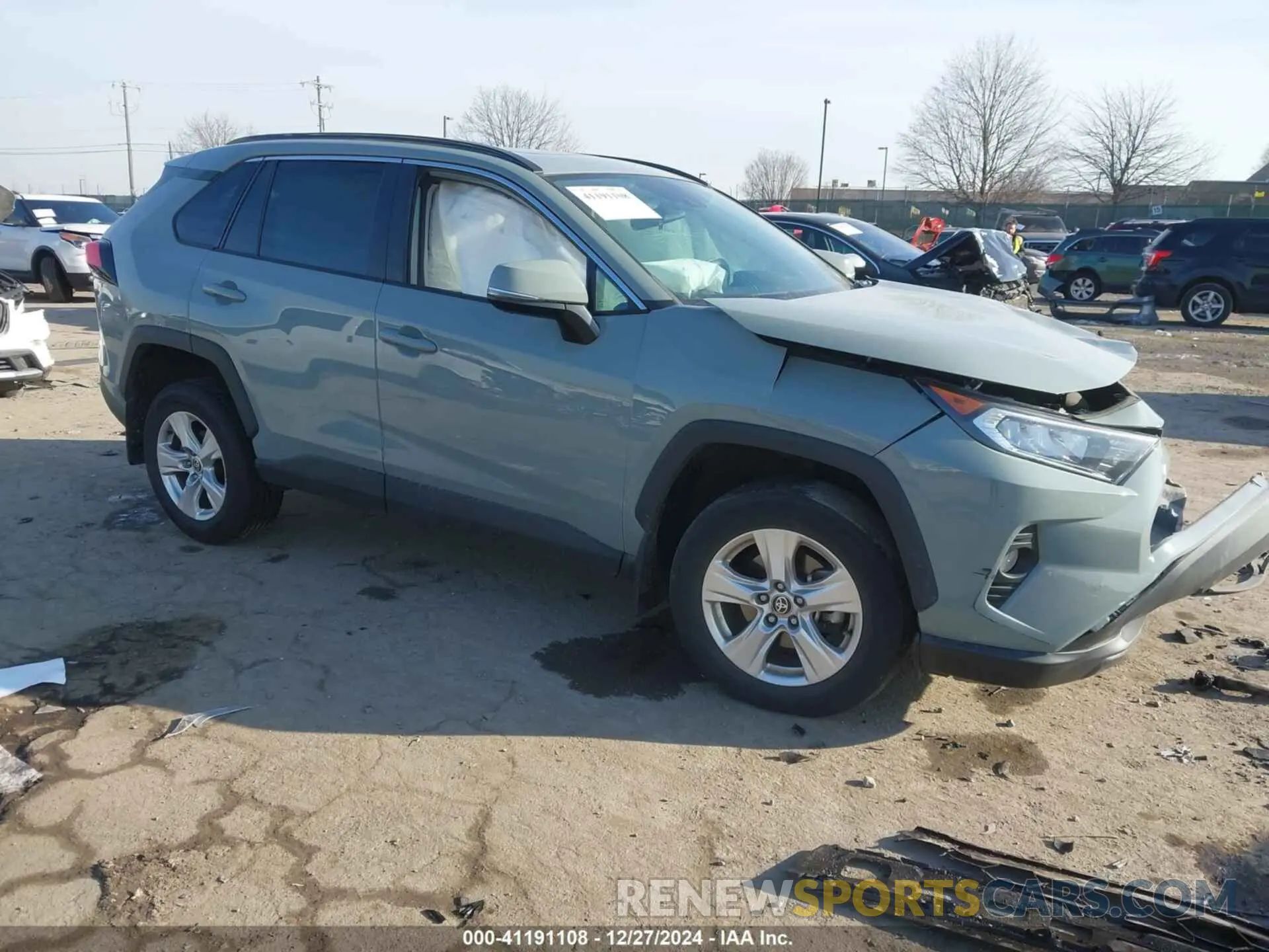 1 Photograph of a damaged car 2T3P1RFVXMW183461 TOYOTA RAV4 2021