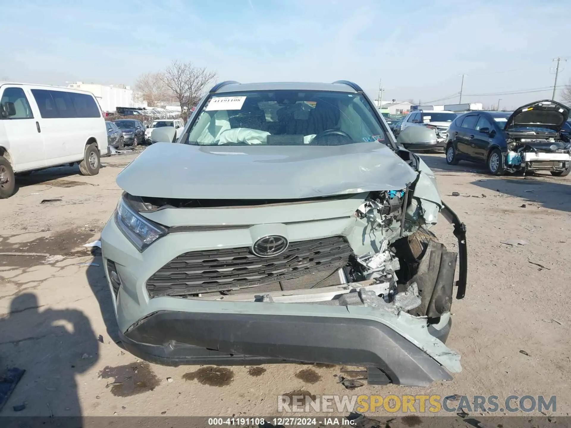 11 Photograph of a damaged car 2T3P1RFVXMW183461 TOYOTA RAV4 2021