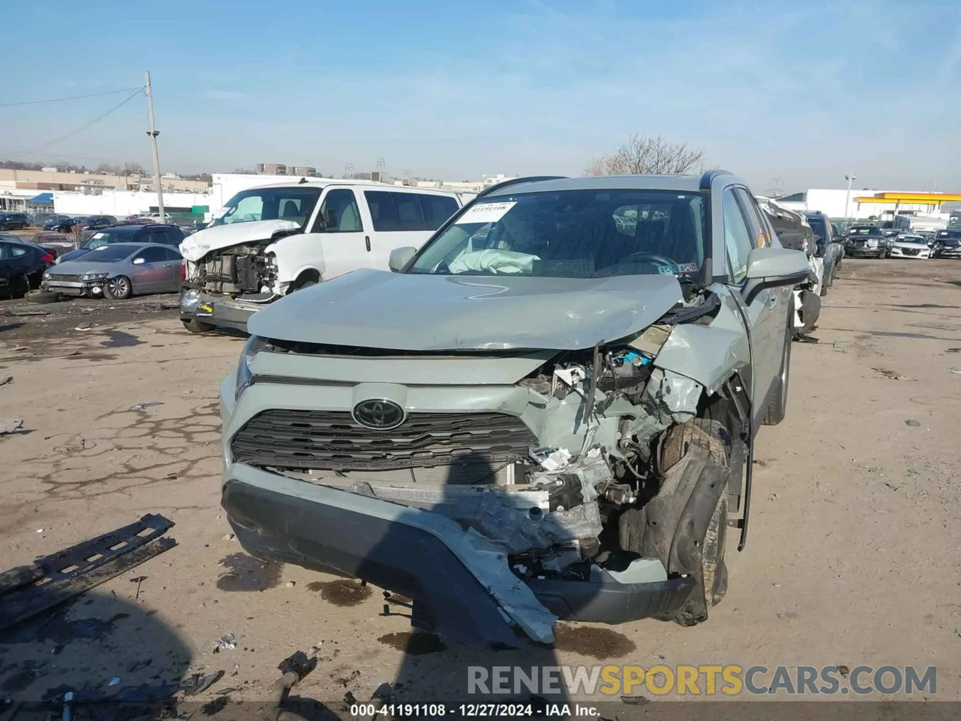 6 Photograph of a damaged car 2T3P1RFVXMW183461 TOYOTA RAV4 2021