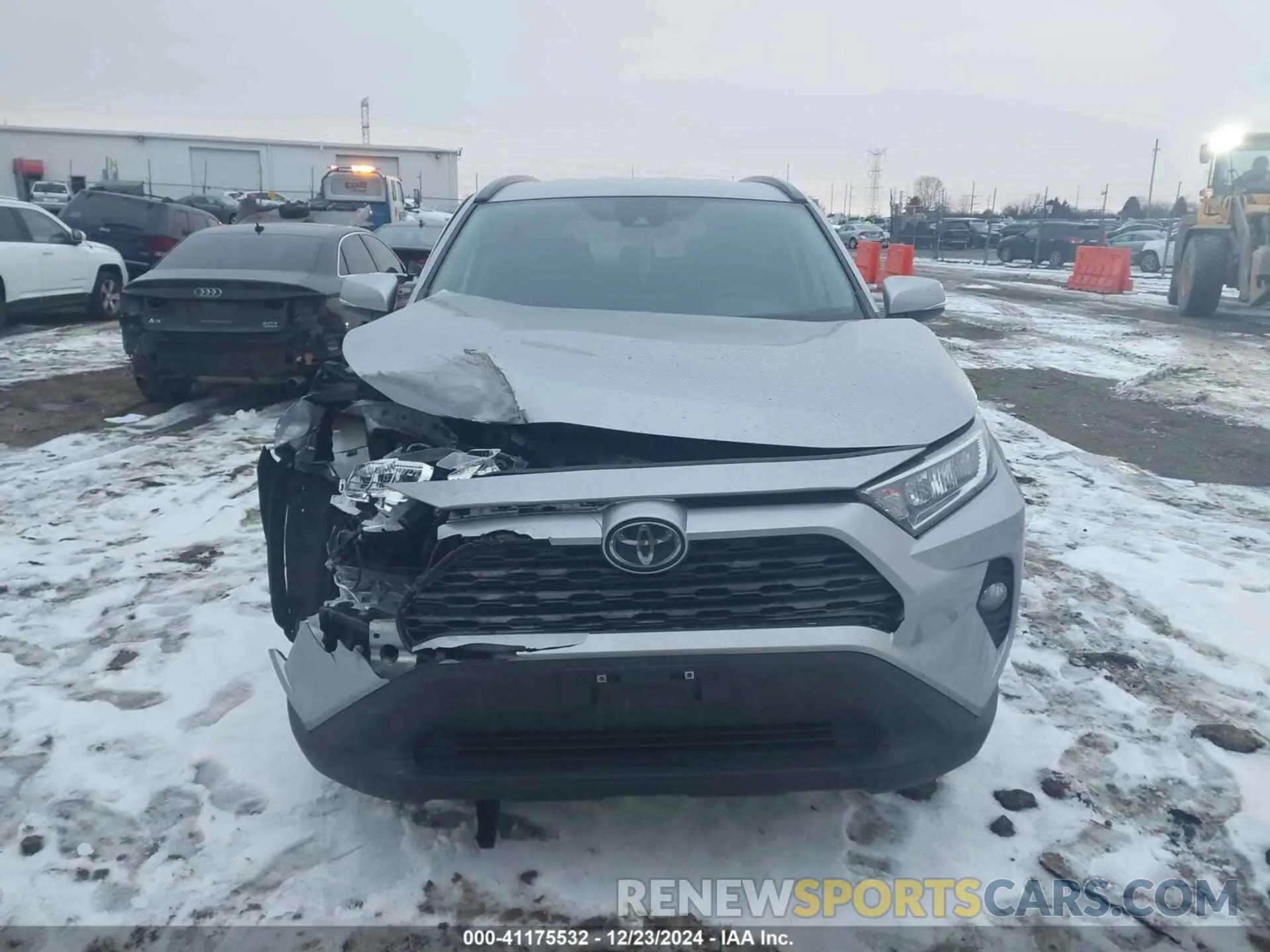 12 Photograph of a damaged car 2T3P1RFVXMW212389 TOYOTA RAV4 2021