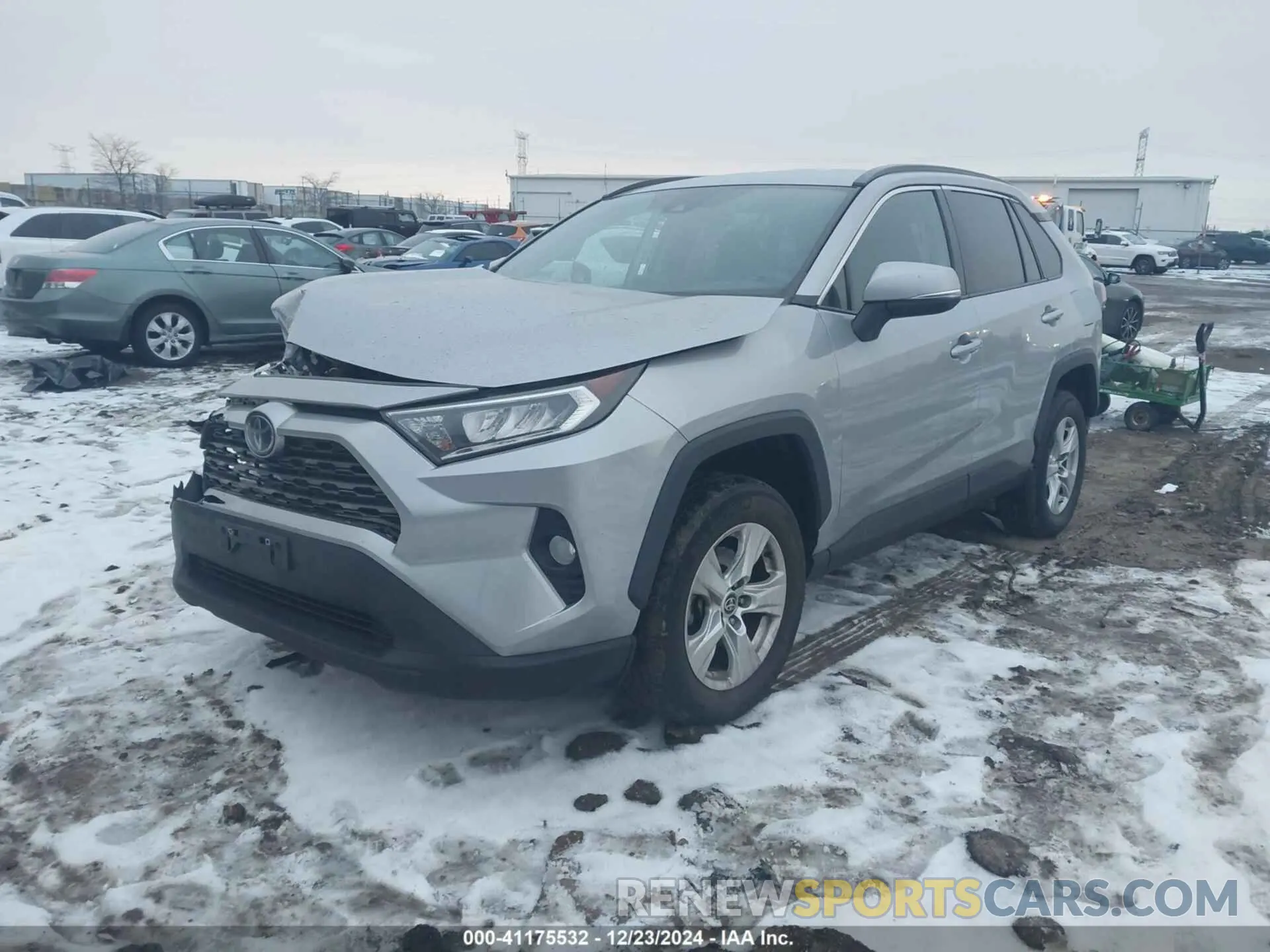 2 Photograph of a damaged car 2T3P1RFVXMW212389 TOYOTA RAV4 2021