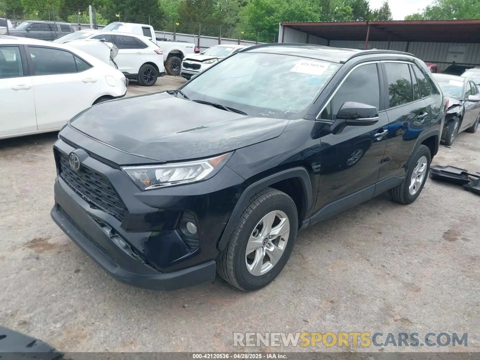 2 Photograph of a damaged car 2T3P1RFVXMW227426 TOYOTA RAV4 2021