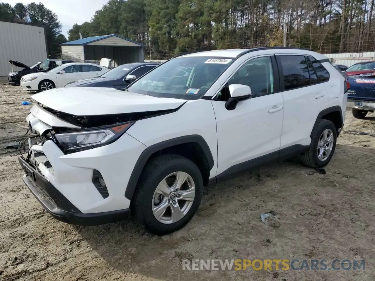 1 Фотография поврежденного автомобиля 2T3P1RFVXMW236580 TOYOTA RAV4 2021