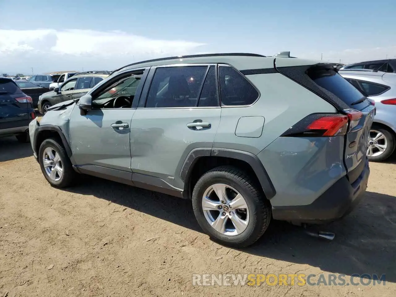 2 Photograph of a damaged car 2T3R6RFV6MW014967 TOYOTA RAV4 2021