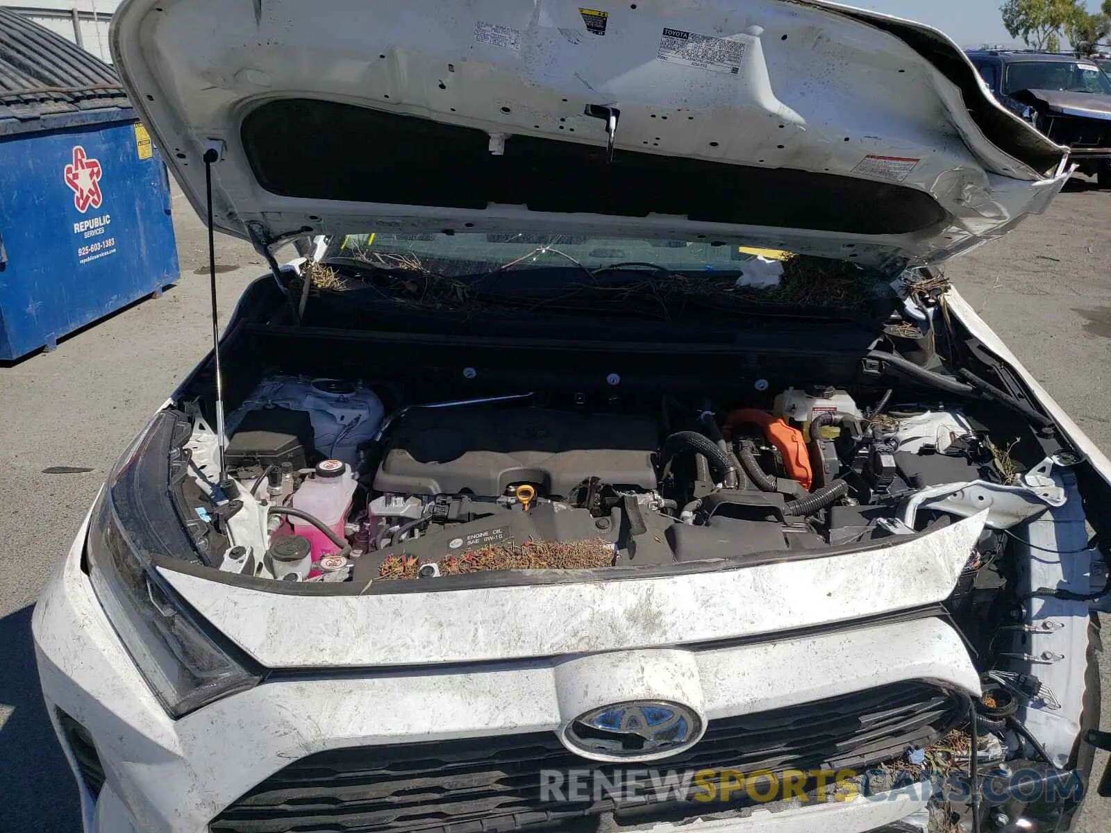 7 Photograph of a damaged car 2T3R6RFV9MW004577 TOYOTA RAV4 2021