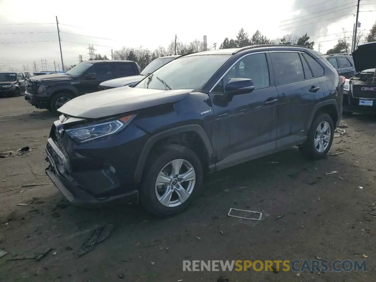 1 Фотография поврежденного автомобиля 2T3RWRFV3MW108921 TOYOTA RAV4 2021