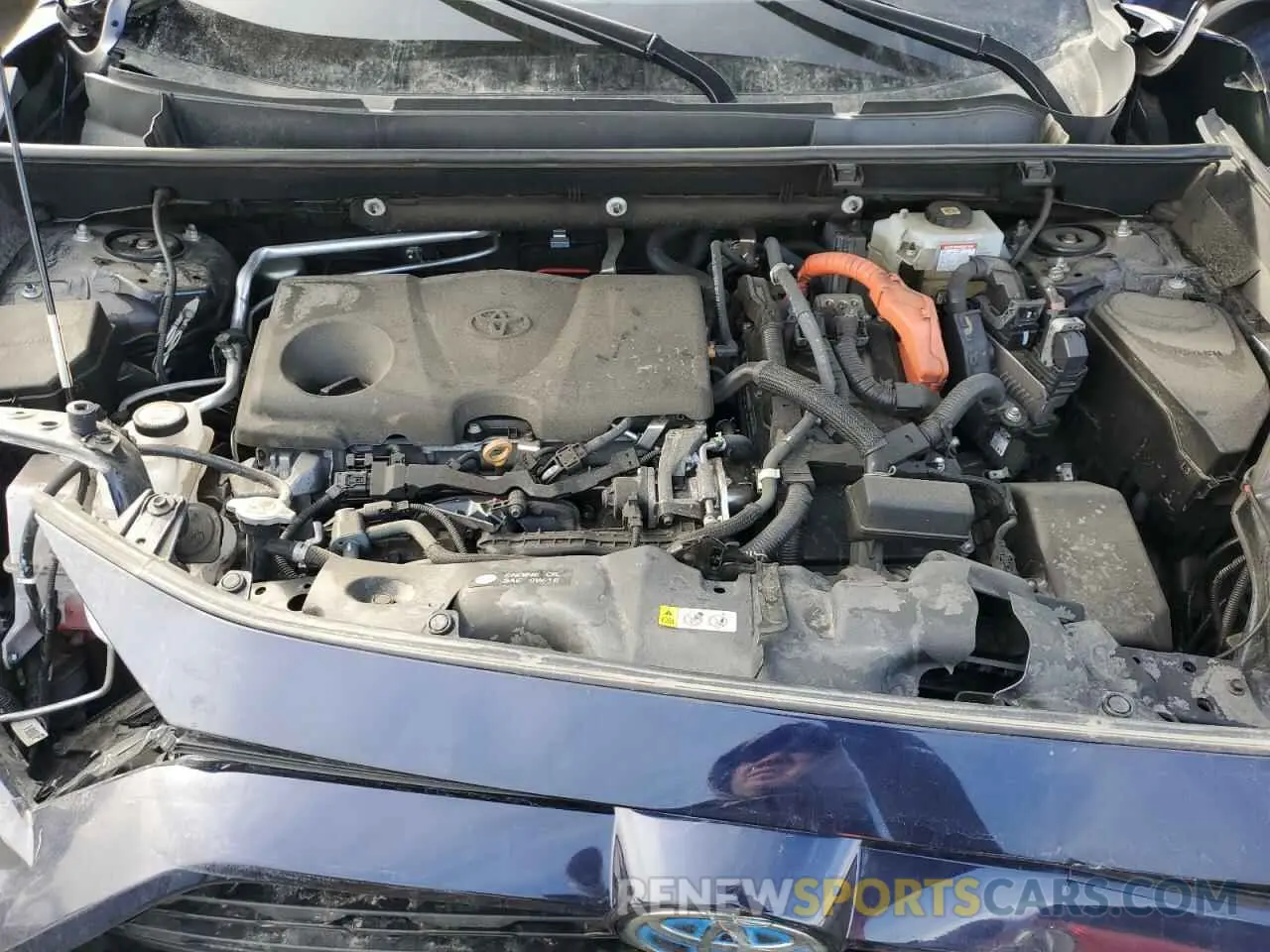 13 Фотография поврежденного автомобиля 2T3RWRFV3MW108921 TOYOTA RAV4 2021