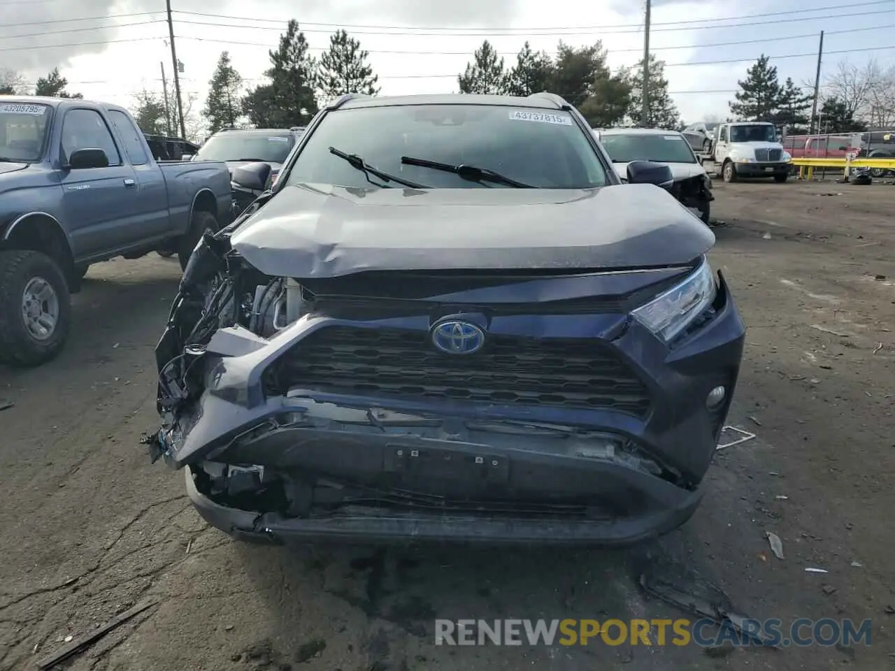 5 Фотография поврежденного автомобиля 2T3RWRFV3MW108921 TOYOTA RAV4 2021