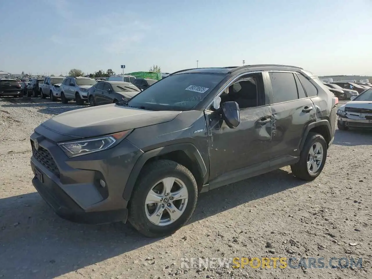 1 Фотография поврежденного автомобиля 2T3RWRFV5MW118849 TOYOTA RAV4 2021