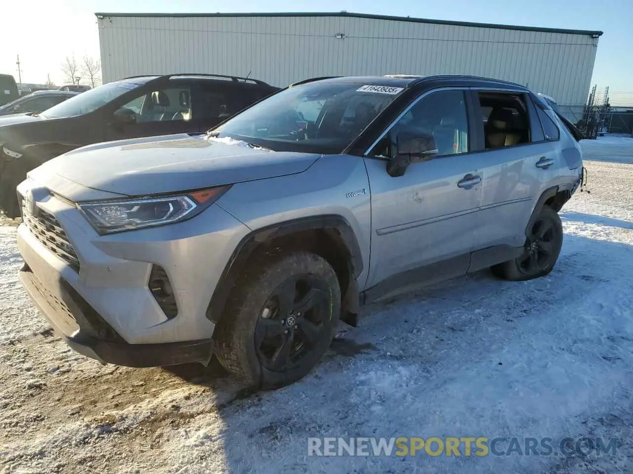 1 Photograph of a damaged car 2T3RWRFV7MW123857 TOYOTA RAV4 2021