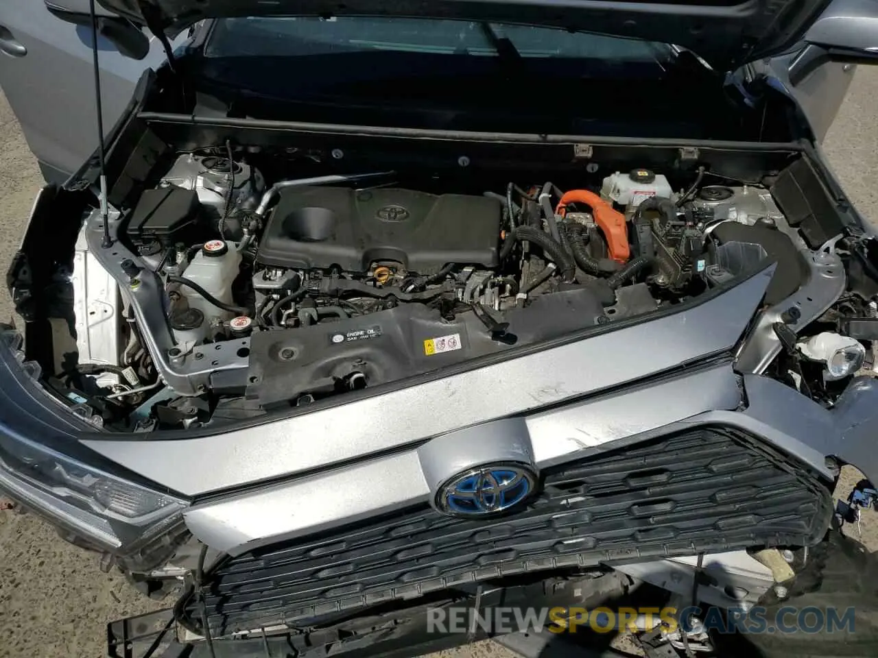12 Photograph of a damaged car 2T3RWRFV9MW121785 TOYOTA RAV4 2021