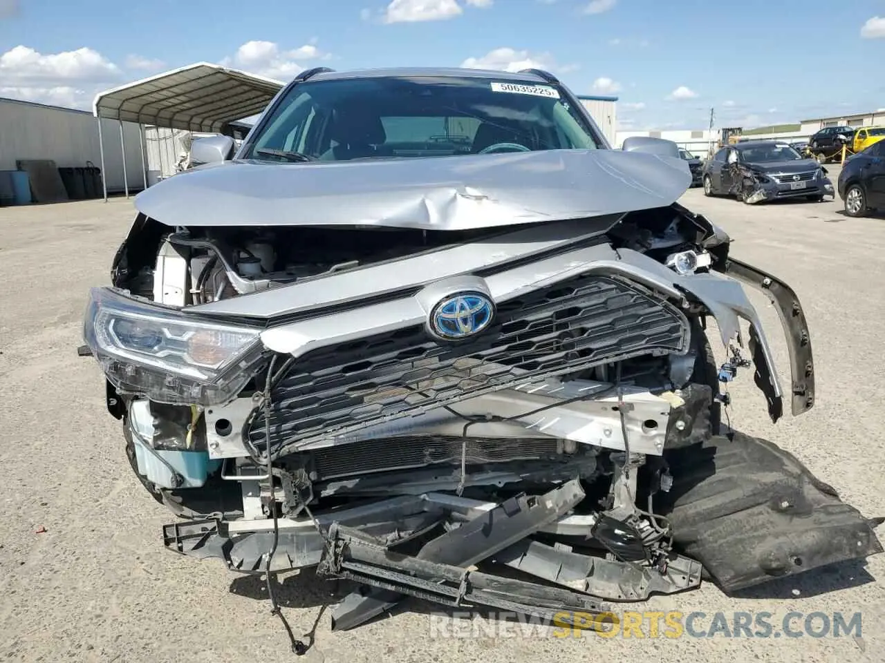 5 Photograph of a damaged car 2T3RWRFV9MW121785 TOYOTA RAV4 2021