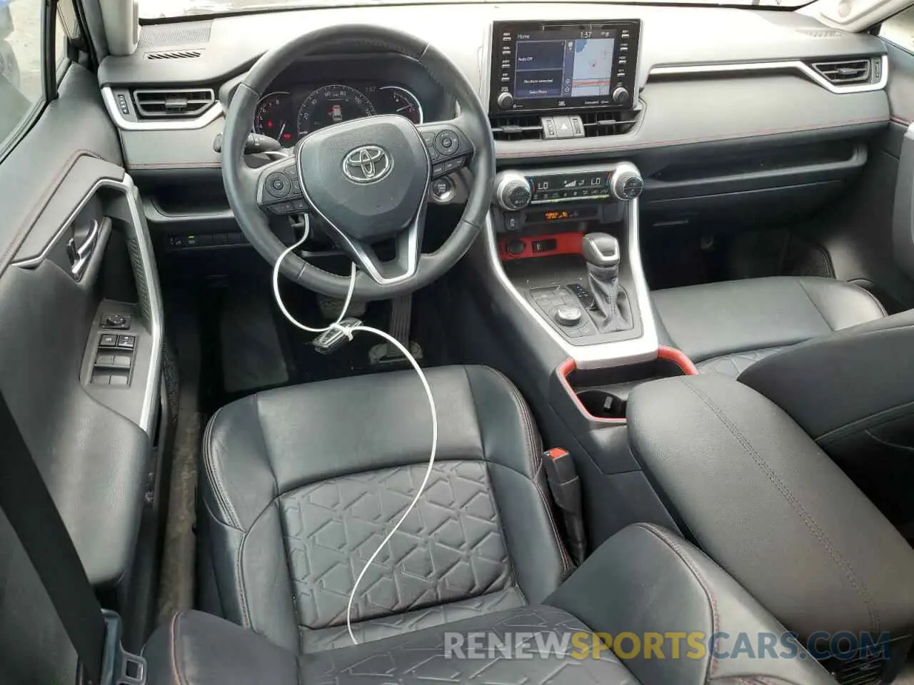 8 Фотография поврежденного автомобиля 2T3S1RFV1MW167370 TOYOTA RAV4 2021