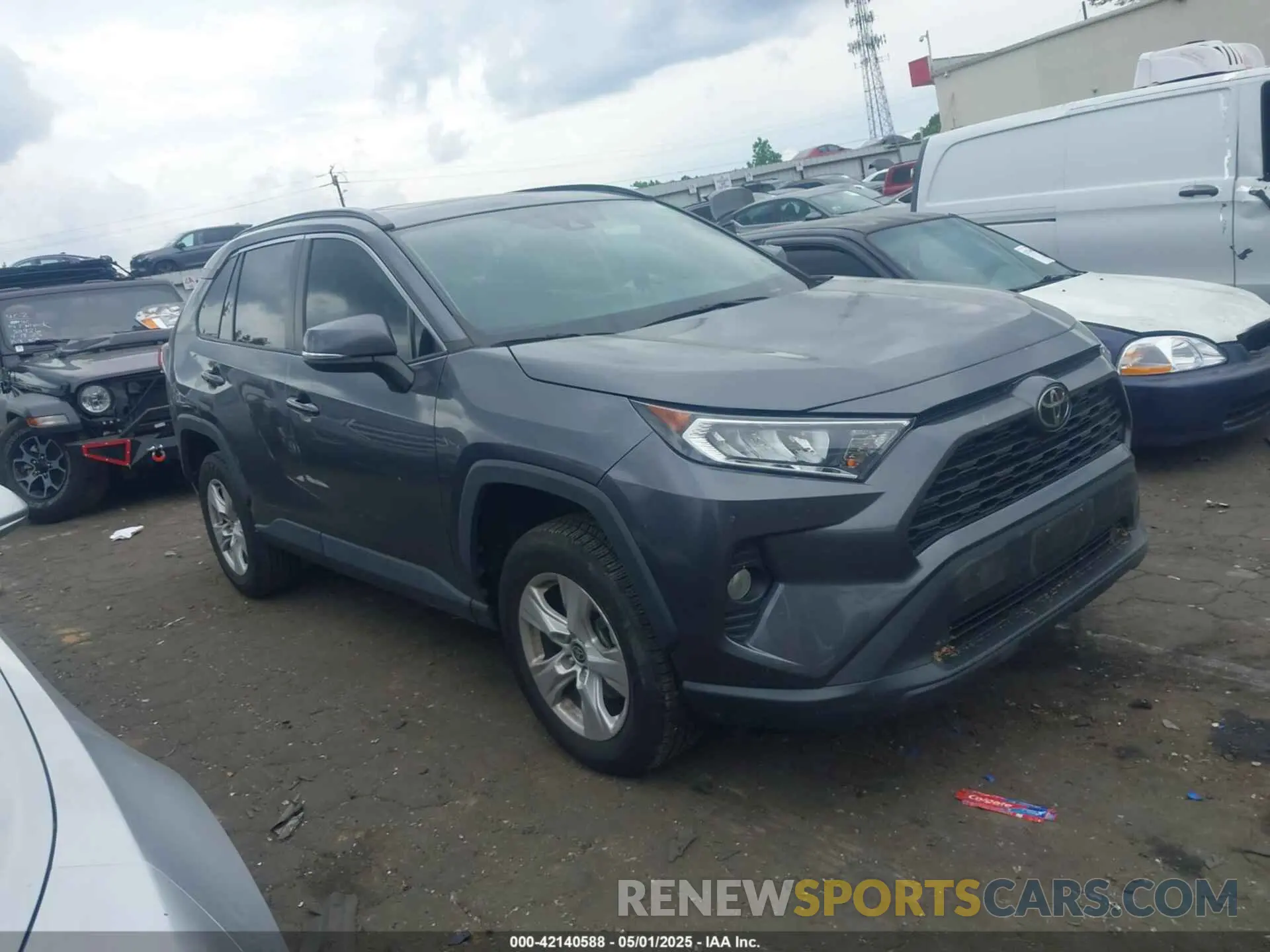 1 Фотография поврежденного автомобиля 2T3W1RFV0MC119068 TOYOTA RAV4 2021