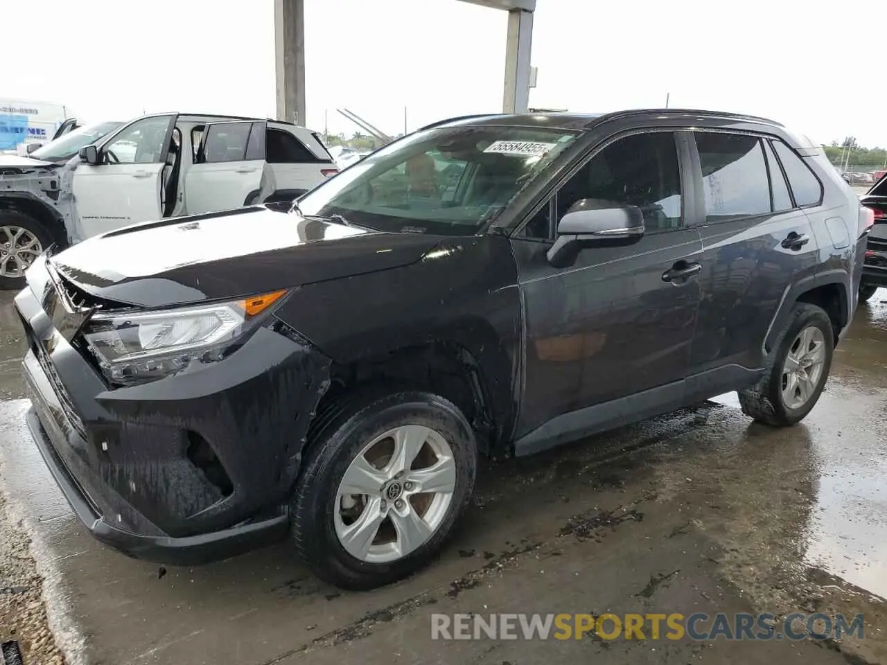 1 Фотография поврежденного автомобиля 2T3W1RFV0MC119619 TOYOTA RAV4 2021