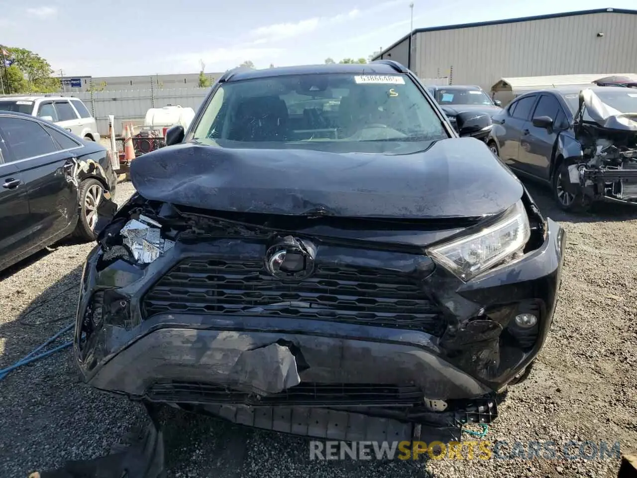 5 Photograph of a damaged car 2T3W1RFV0MC130345 TOYOTA RAV4 2021