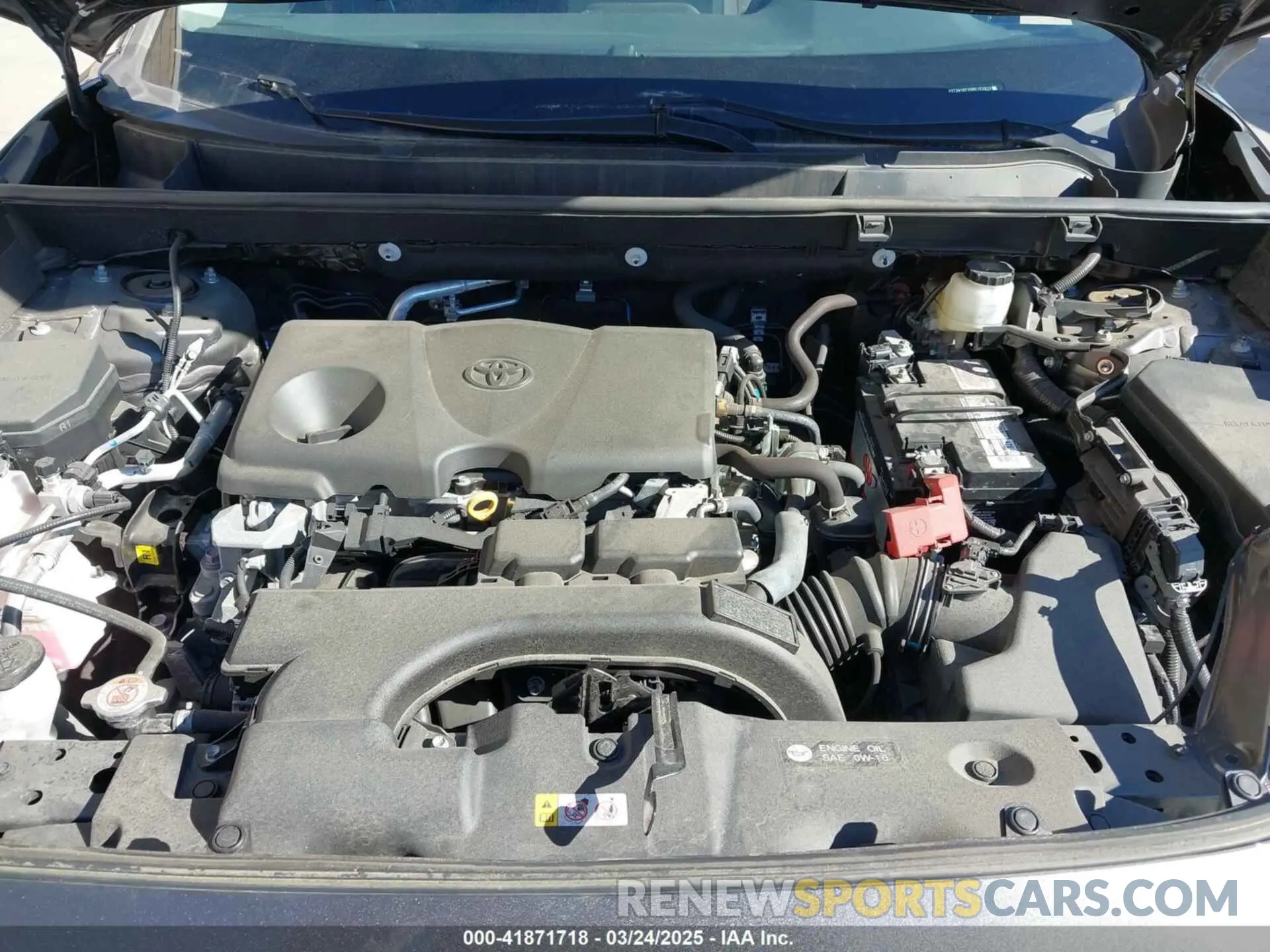 10 Фотография поврежденного автомобиля 2T3W1RFV0MC152913 TOYOTA RAV4 2021