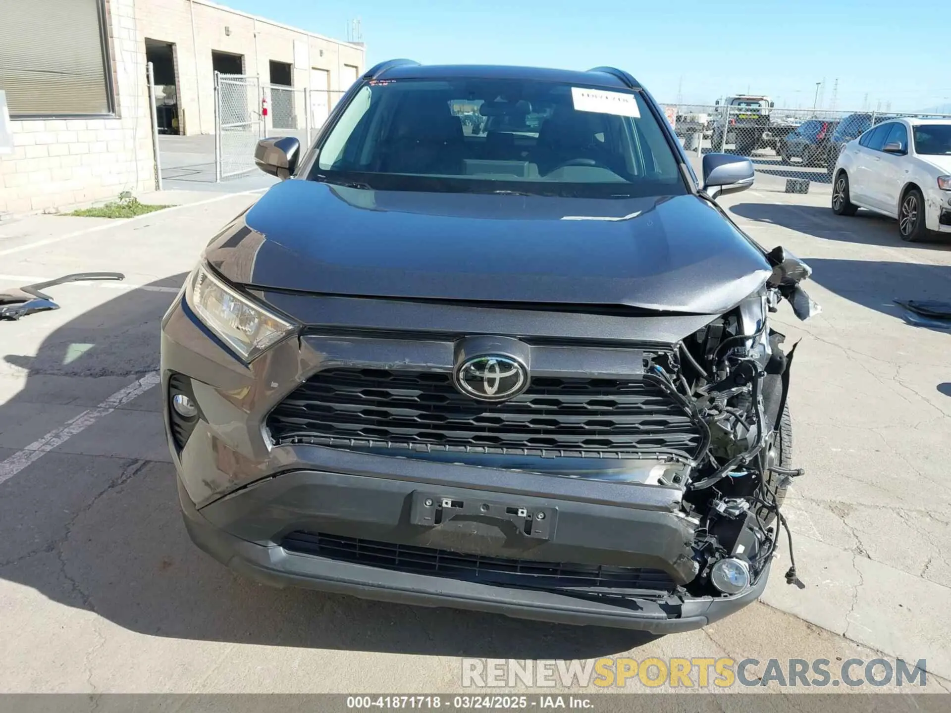 13 Фотография поврежденного автомобиля 2T3W1RFV0MC152913 TOYOTA RAV4 2021