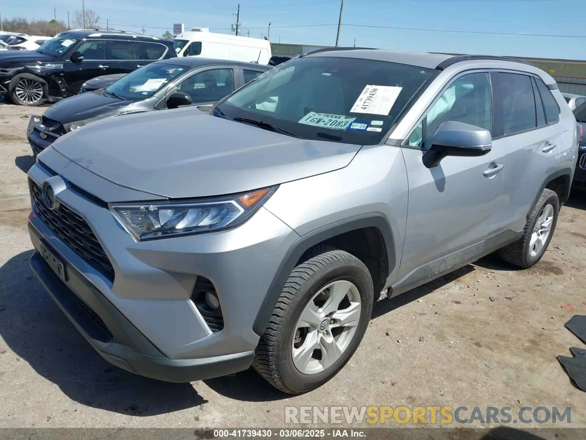 2 Photograph of a damaged car 2T3W1RFV0MW104858 TOYOTA RAV4 2021