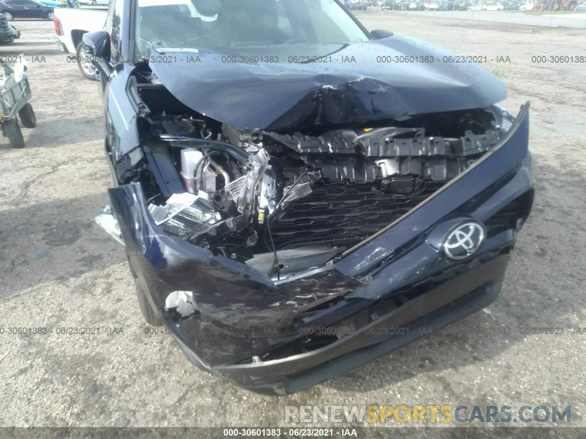 6 Photograph of a damaged car 2T3W1RFV0MW121210 TOYOTA RAV4 2021