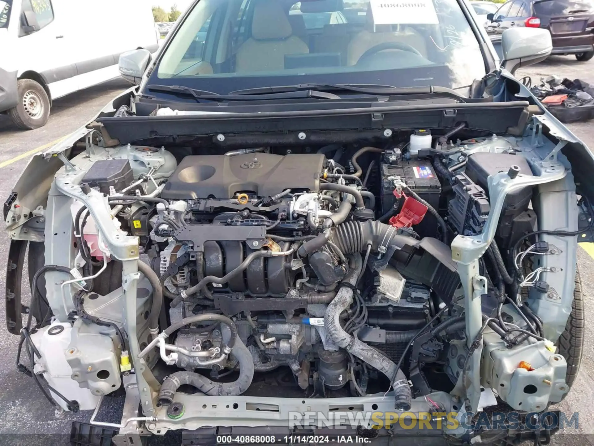 10 Photograph of a damaged car 2T3W1RFV0MW123376 TOYOTA RAV4 2021