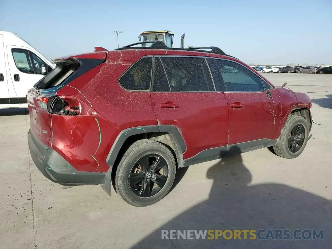3 Фотография поврежденного автомобиля 2T3W1RFV0MW167202 TOYOTA RAV4 2021
