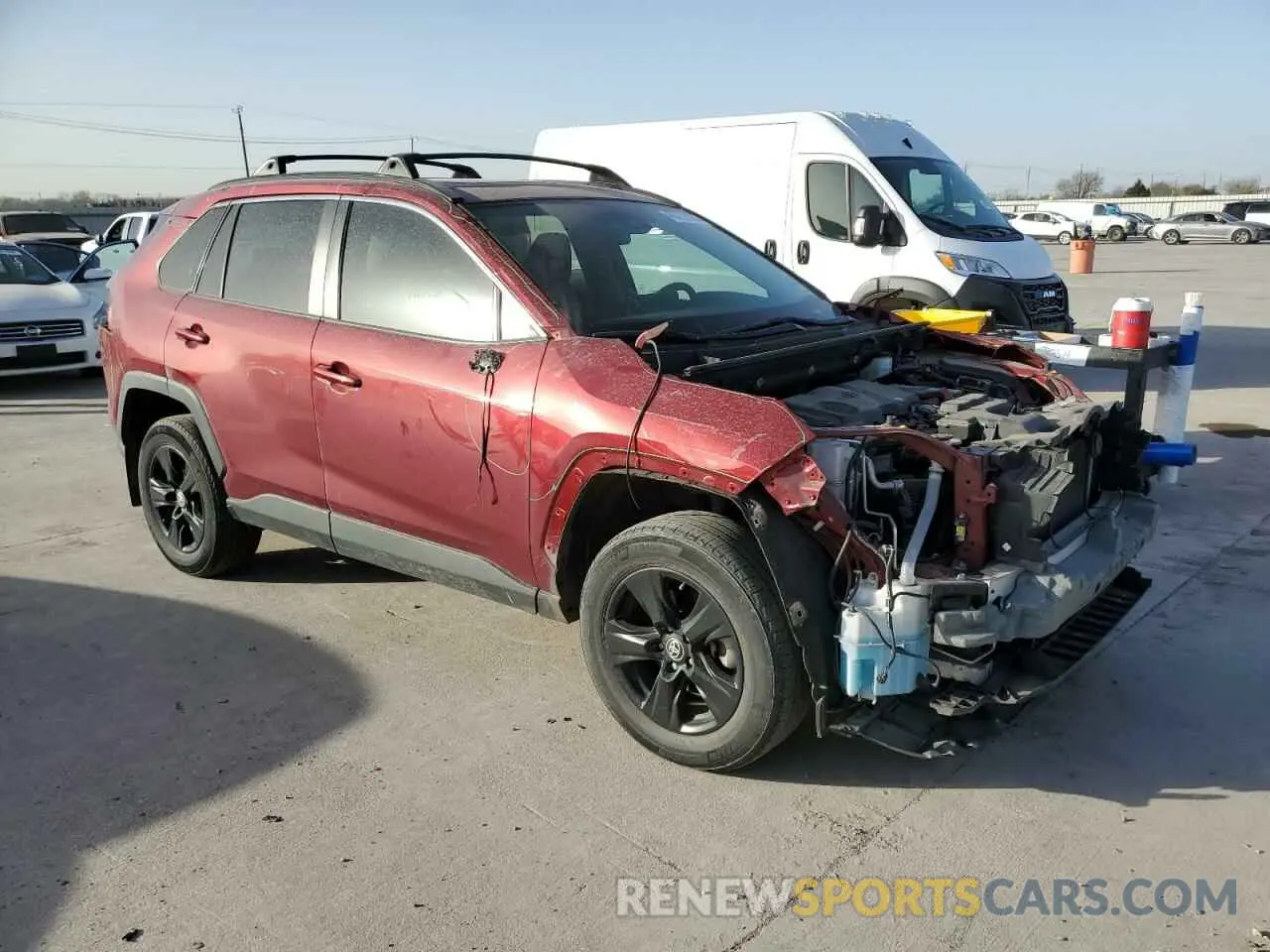 4 Фотография поврежденного автомобиля 2T3W1RFV0MW167202 TOYOTA RAV4 2021