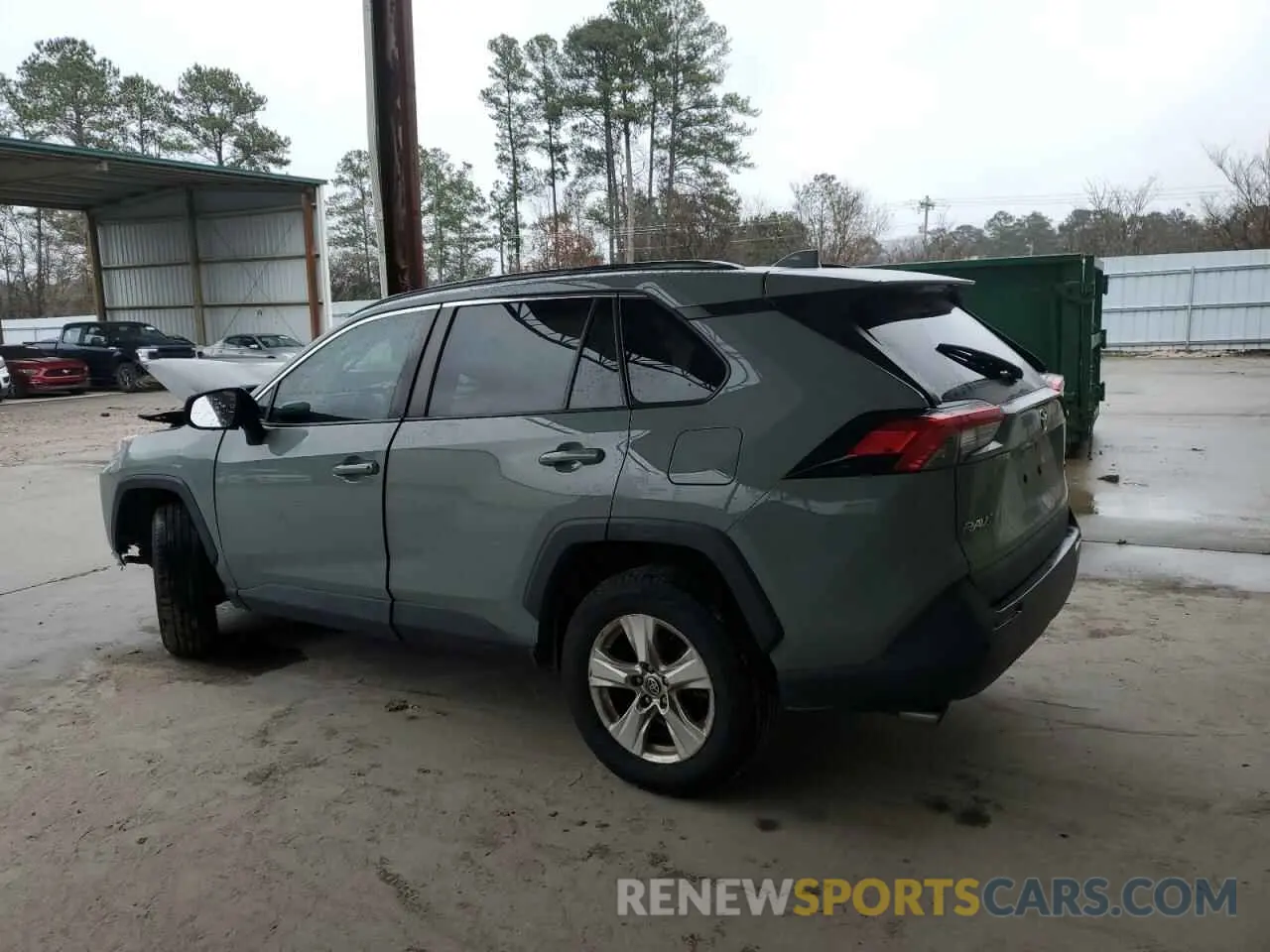 2 Photograph of a damaged car 2T3W1RFV0MW180936 TOYOTA RAV4 2021