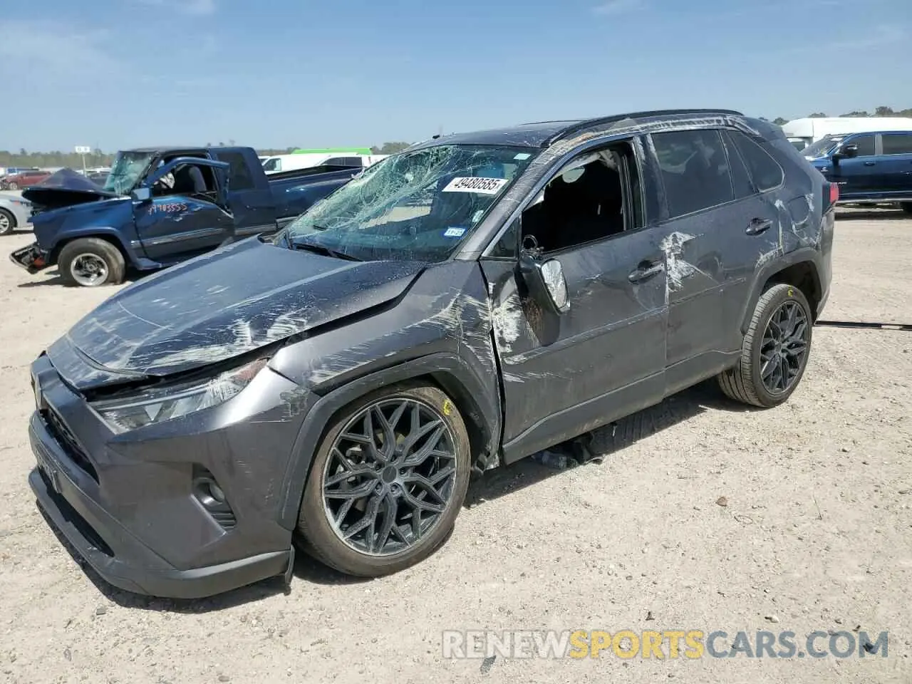 1 Фотография поврежденного автомобиля 2T3W1RFV0MW183268 TOYOTA RAV4 2021