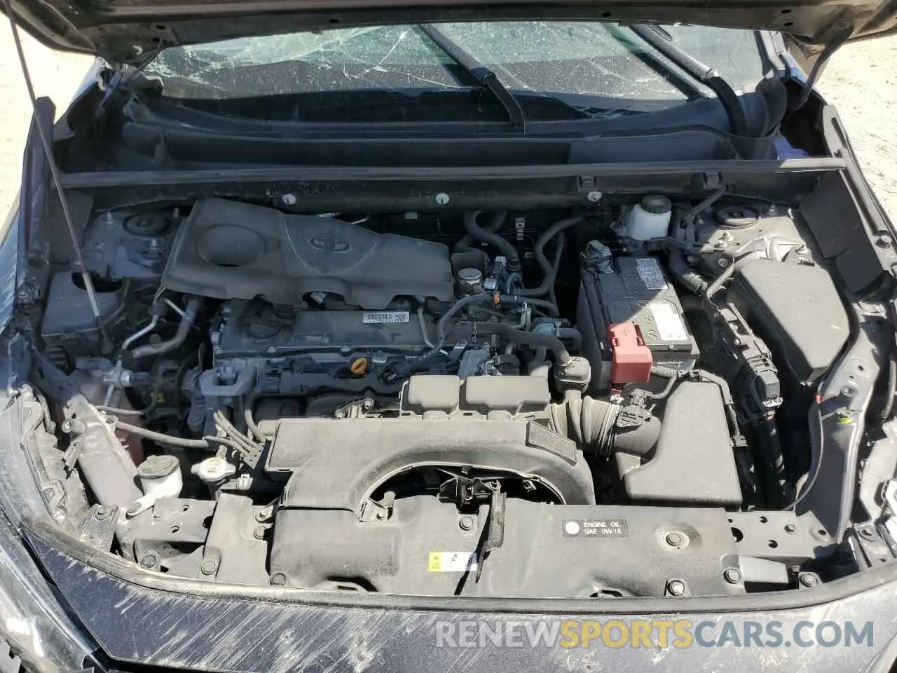 13 Фотография поврежденного автомобиля 2T3W1RFV0MW183268 TOYOTA RAV4 2021