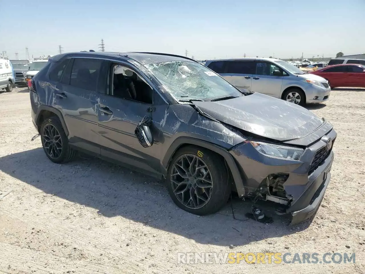 4 Фотография поврежденного автомобиля 2T3W1RFV0MW183268 TOYOTA RAV4 2021
