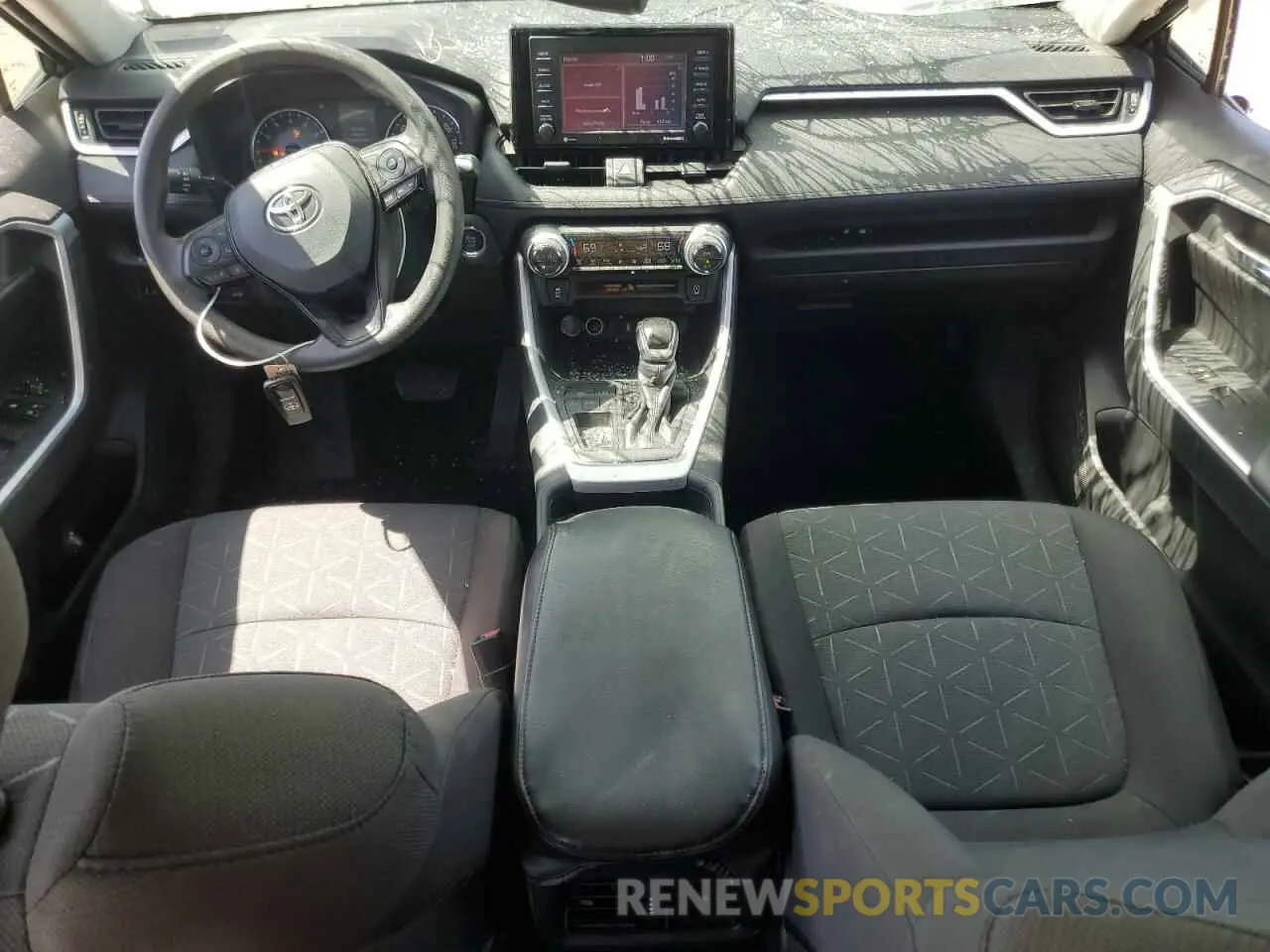 8 Фотография поврежденного автомобиля 2T3W1RFV0MW183268 TOYOTA RAV4 2021