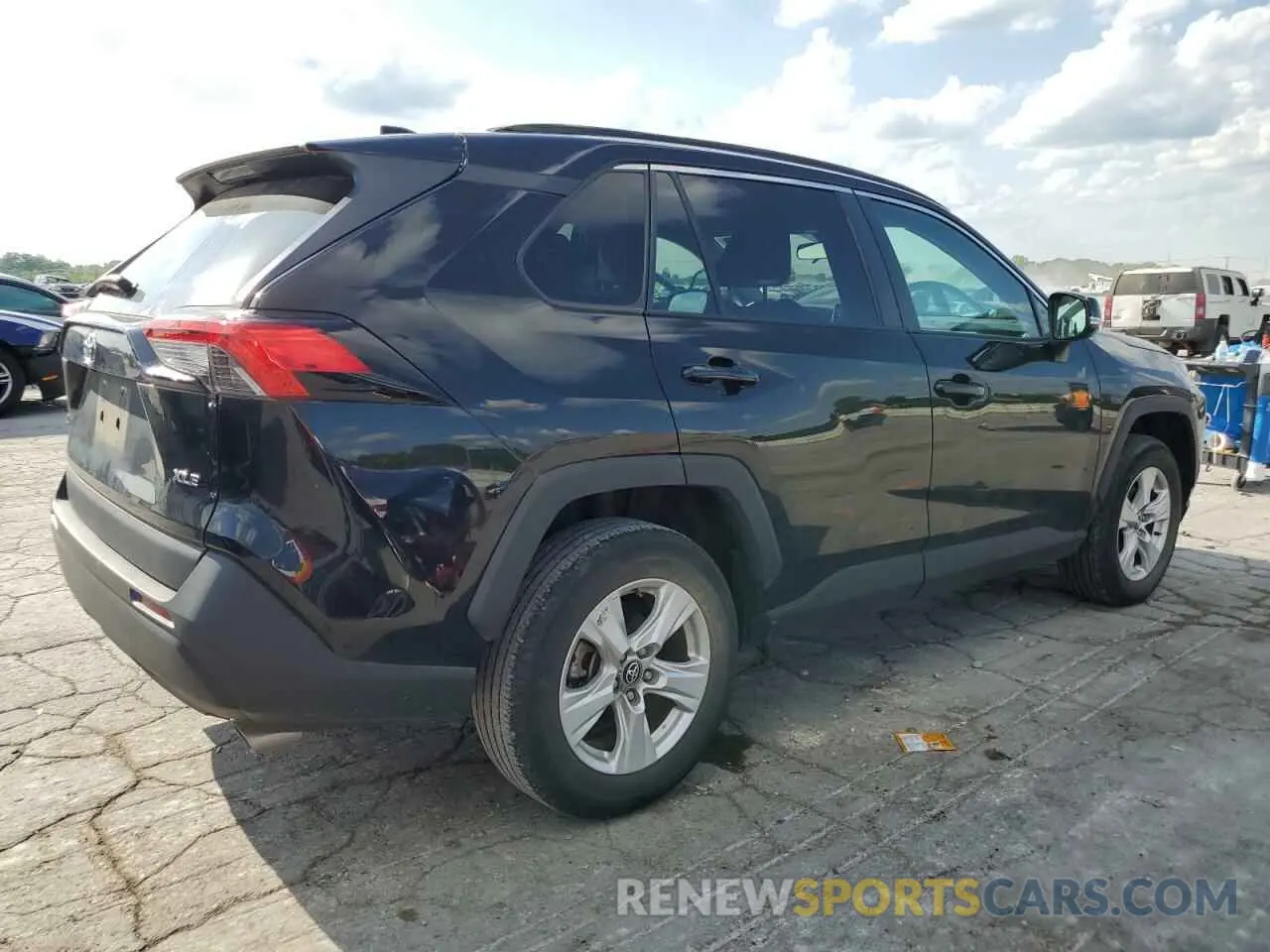 3 Фотография поврежденного автомобиля 2T3W1RFV1MC102635 TOYOTA RAV4 2021