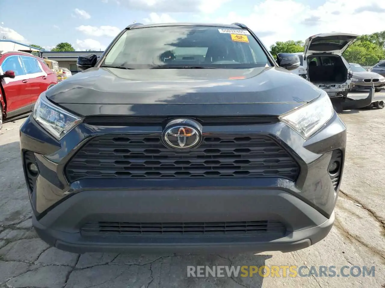 5 Фотография поврежденного автомобиля 2T3W1RFV1MC102635 TOYOTA RAV4 2021