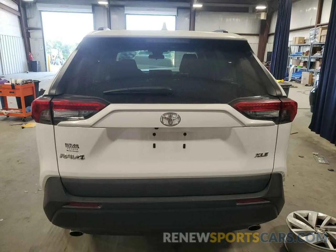 6 Фотография поврежденного автомобиля 2T3W1RFV1MC112159 TOYOTA RAV4 2021