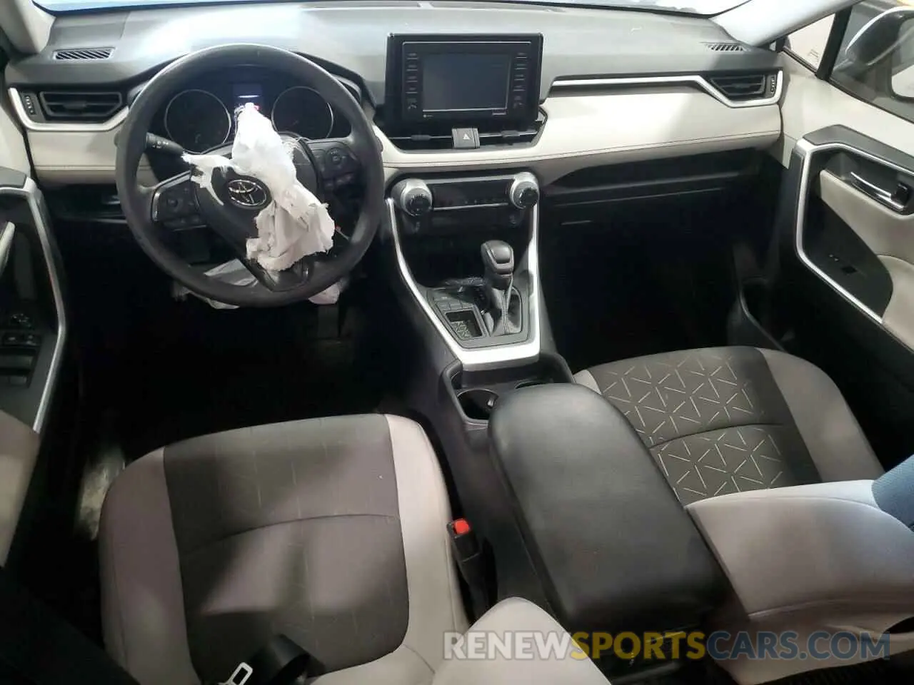 8 Фотография поврежденного автомобиля 2T3W1RFV1MC112159 TOYOTA RAV4 2021