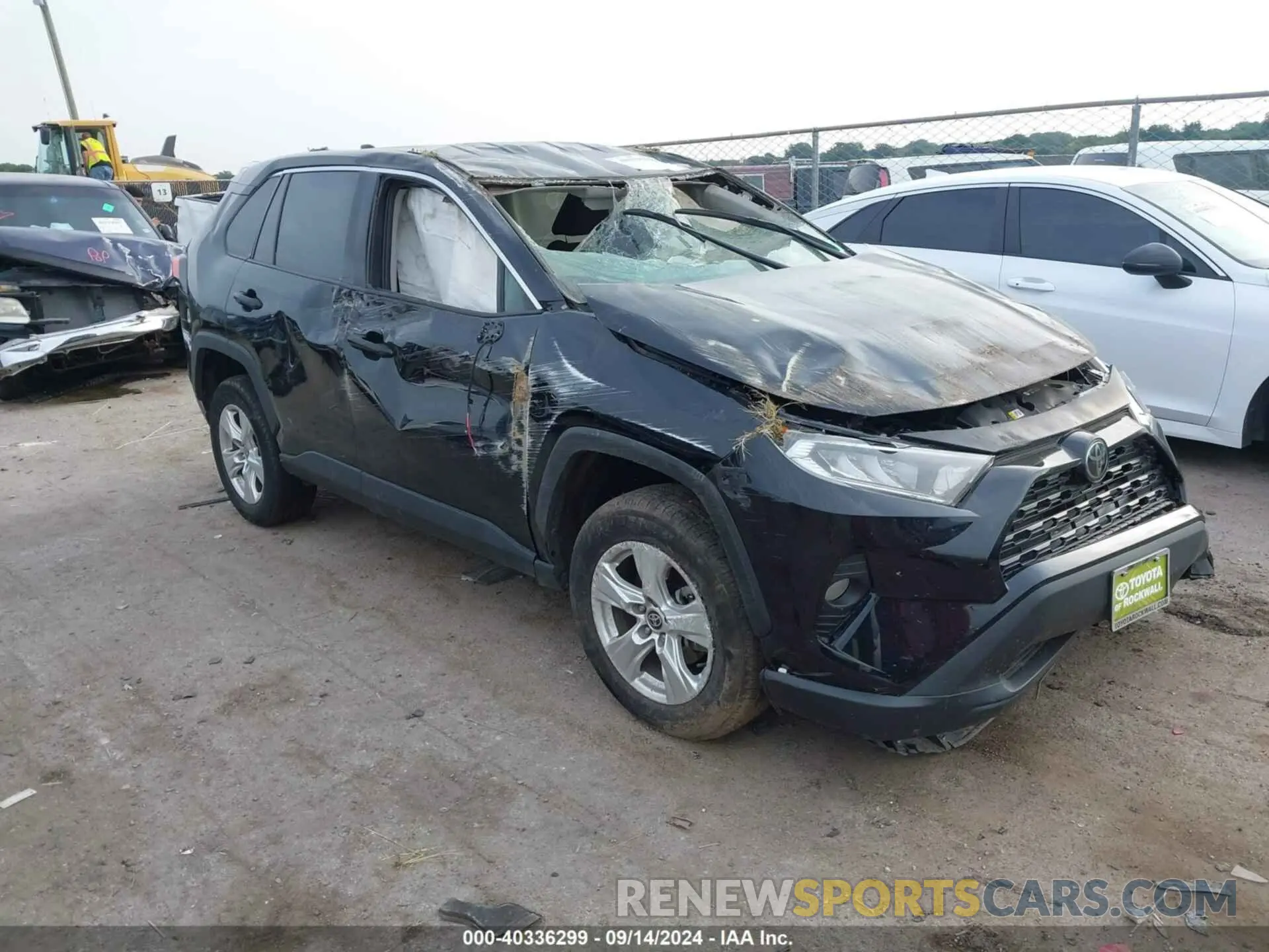 1 Фотография поврежденного автомобиля 2T3W1RFV1MC134596 TOYOTA RAV4 2021