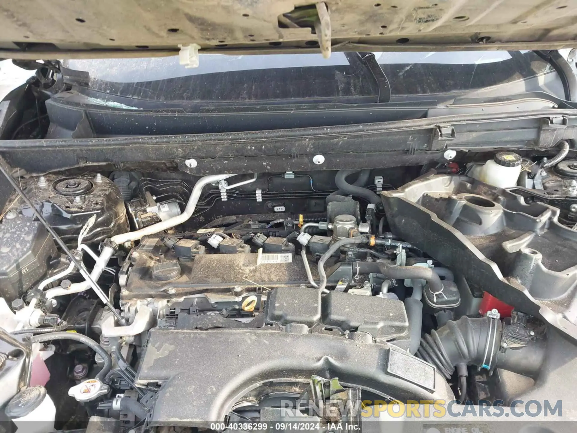 10 Фотография поврежденного автомобиля 2T3W1RFV1MC134596 TOYOTA RAV4 2021