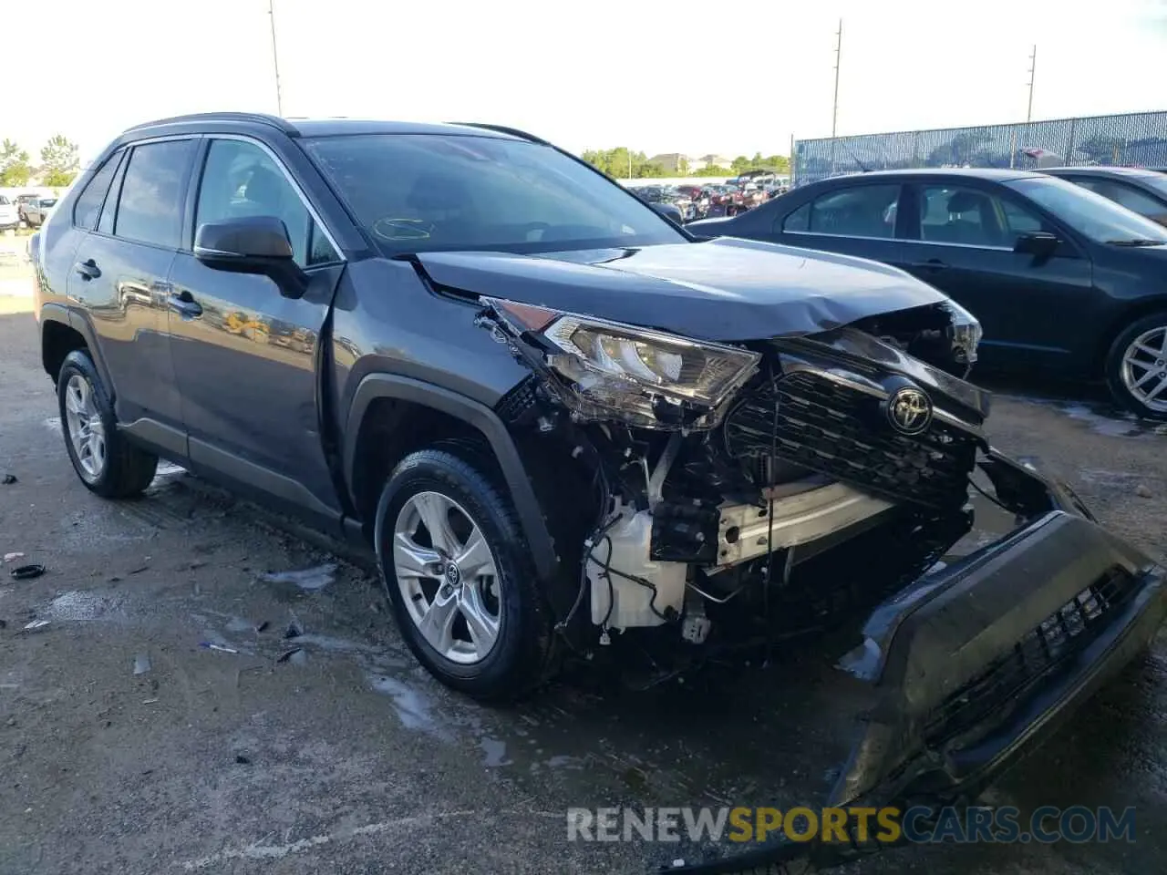 1 Фотография поврежденного автомобиля 2T3W1RFV1MC163435 TOYOTA RAV4 2021