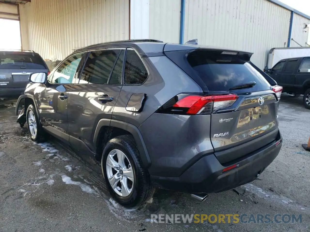 3 Фотография поврежденного автомобиля 2T3W1RFV1MC163435 TOYOTA RAV4 2021