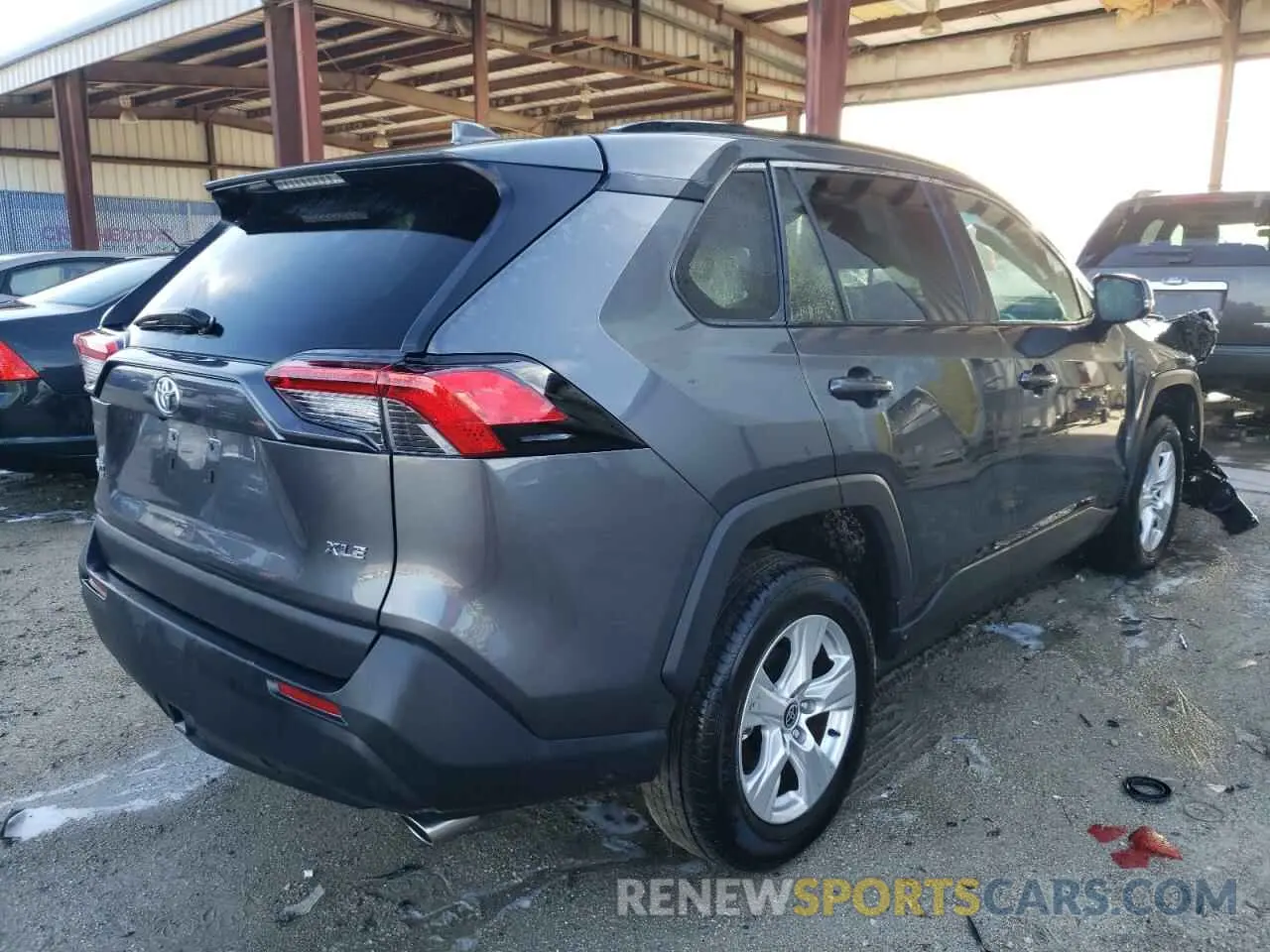 4 Фотография поврежденного автомобиля 2T3W1RFV1MC163435 TOYOTA RAV4 2021